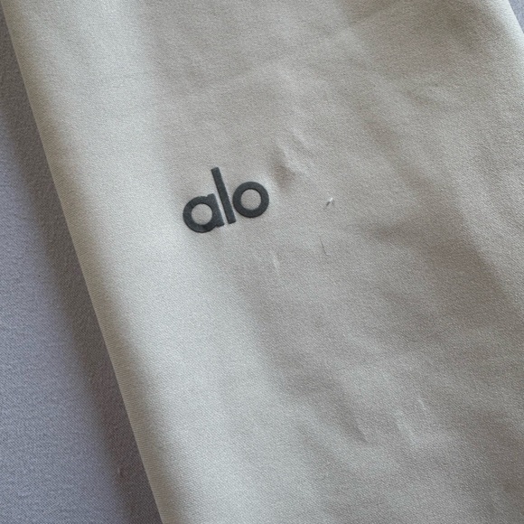Alo Yoga High Waist Leggings Womens Size XXS  cream Athletic 028-B - Picture 3 of 7
